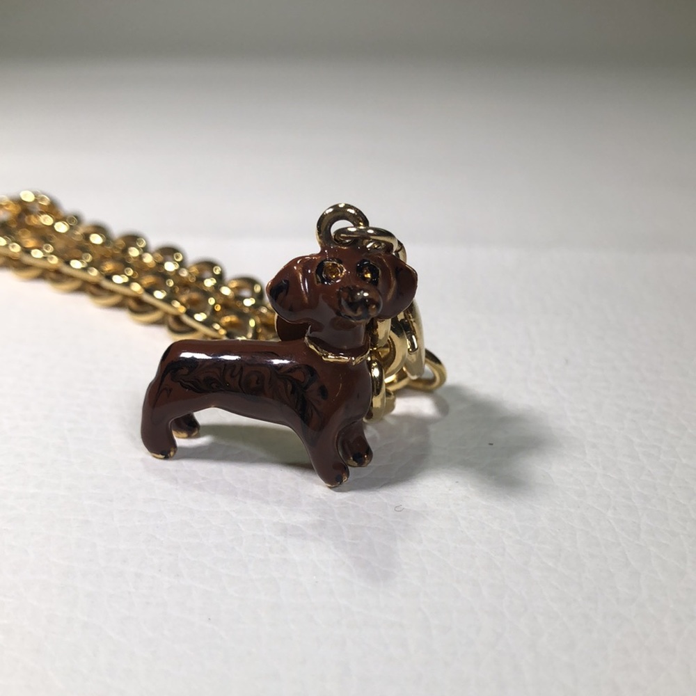 Erwin Pearl - Dachshund Charm Bracelet
